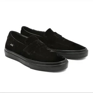 Vans | Shoes | Vans Skate Style 53 Velvet Black Loafers Shoes